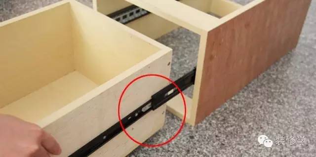 木工打造懸空電視柜，抽屜滑軌安裝方法